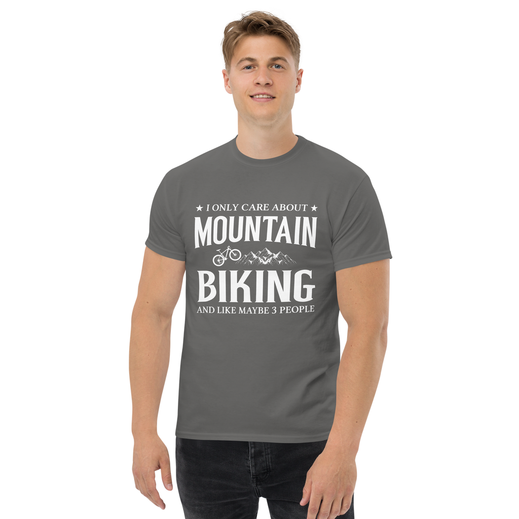 I ONLY CARE ABOUT MTB unisex t-shirt