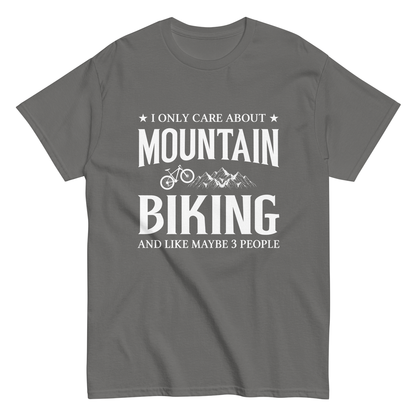 I ONLY CARE ABOUT MTB unisex t-shirt