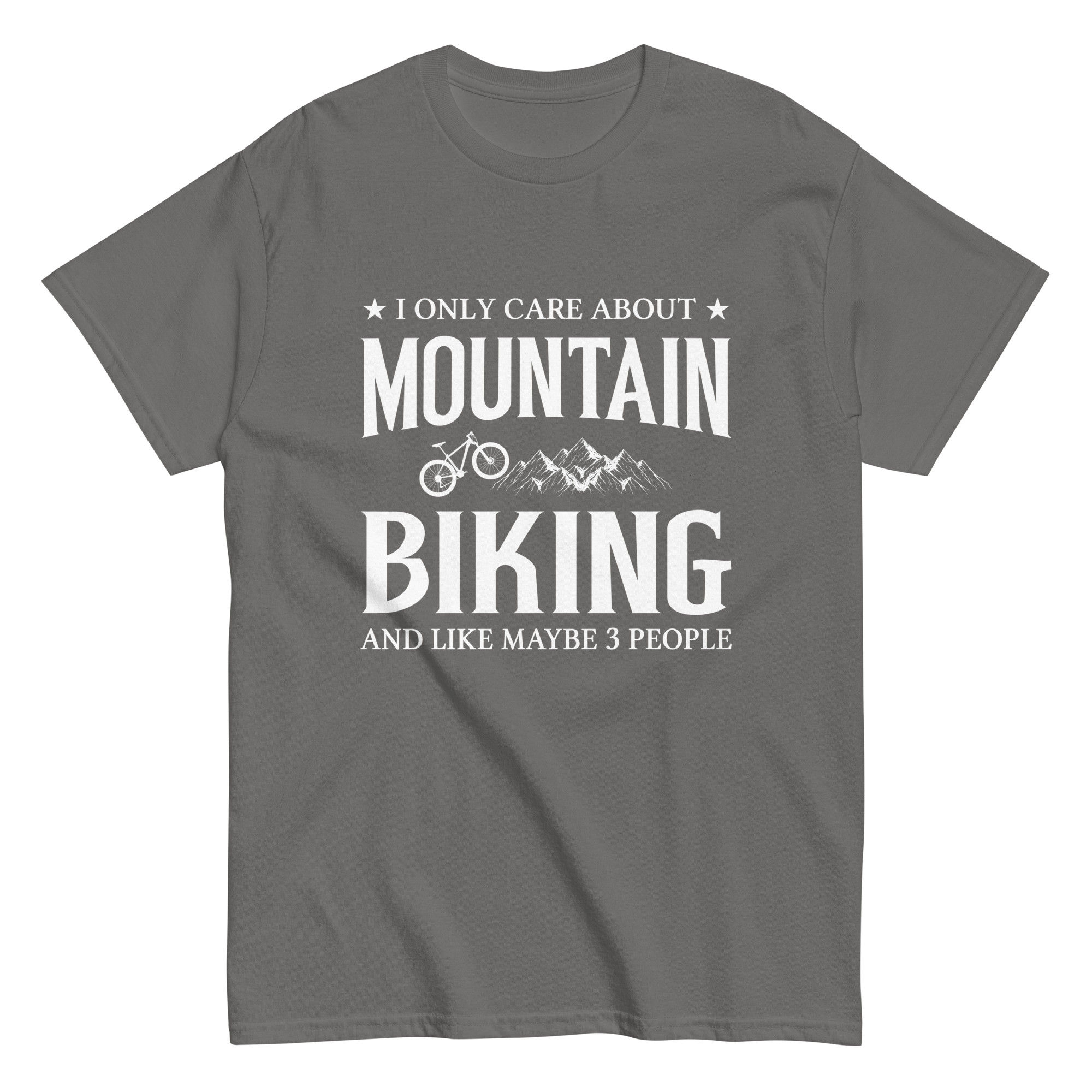 I ONLY CARE ABOUT MTB unisex t-shirt