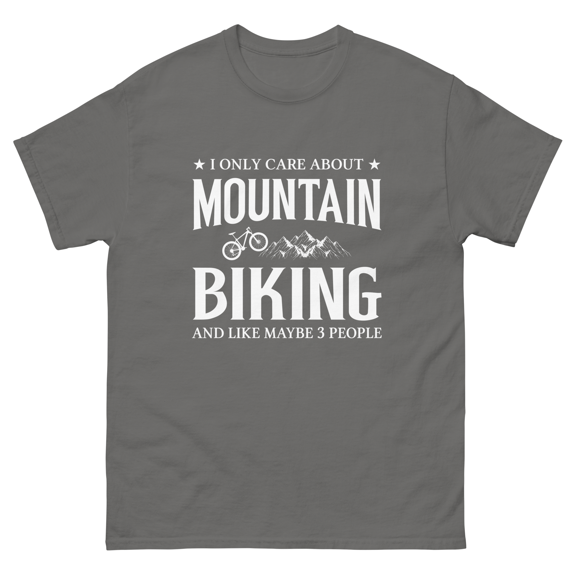 I ONLY CARE ABOUT MTB unisex t-shirt