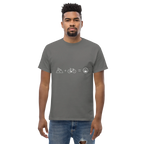 BICYCLE FUN unisex t-shirt - Printoo Shop - - bicycle, t-shirt, unisex, Unisex Classic Tee | Gildan 5000