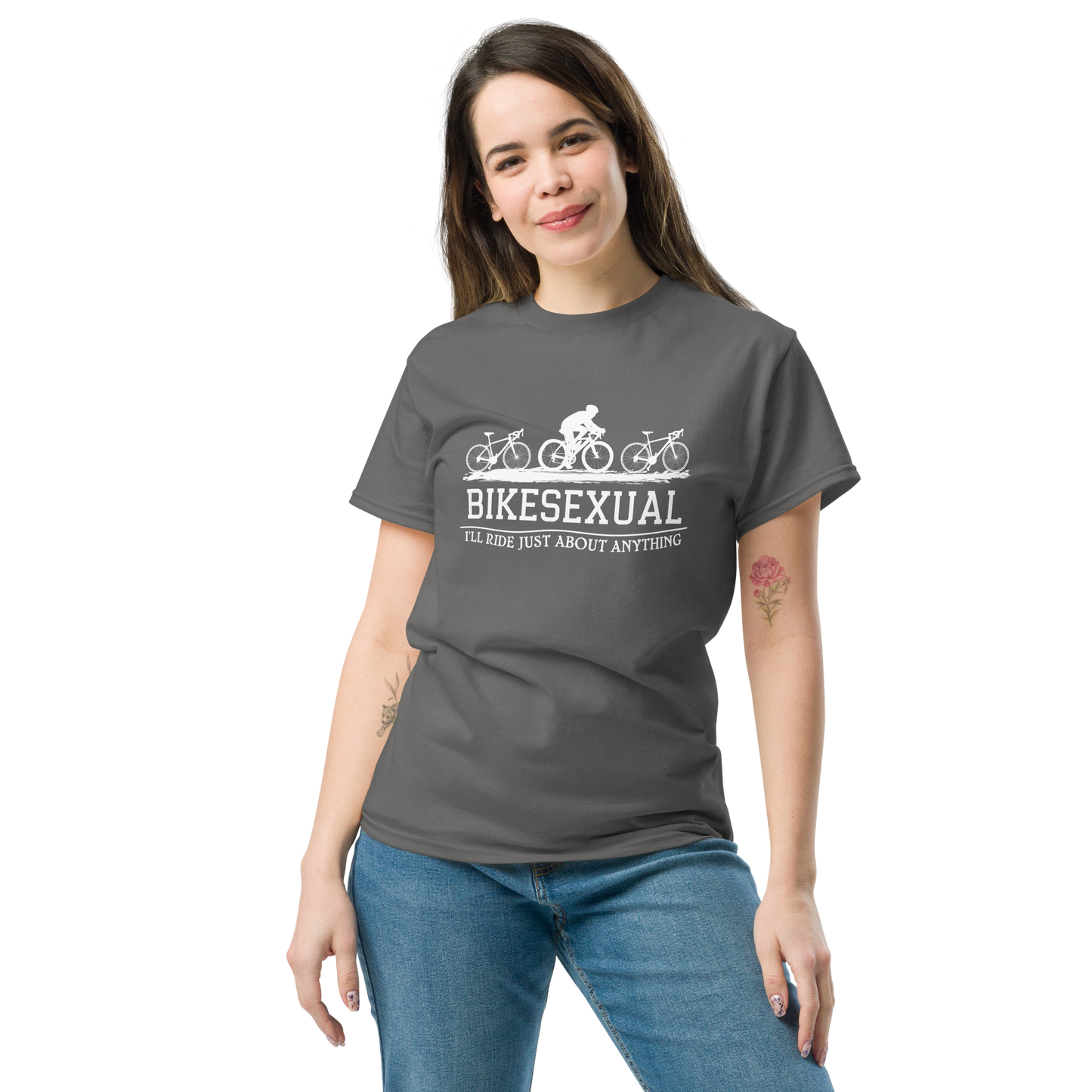 BIKESEXUAL unisex t-shirt