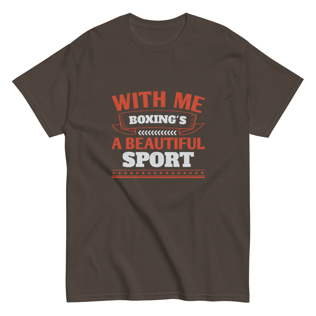 BOXING IS BEAUTIFUL unisex boxing t-shirt