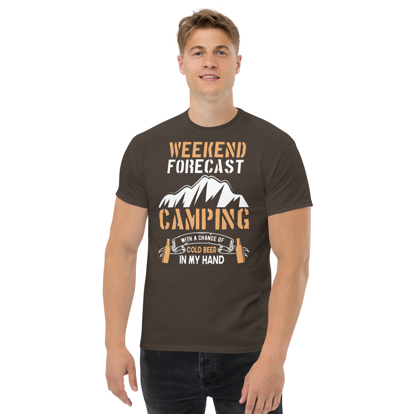 WEEKEND FORECAST unisex outdoor t-shirt