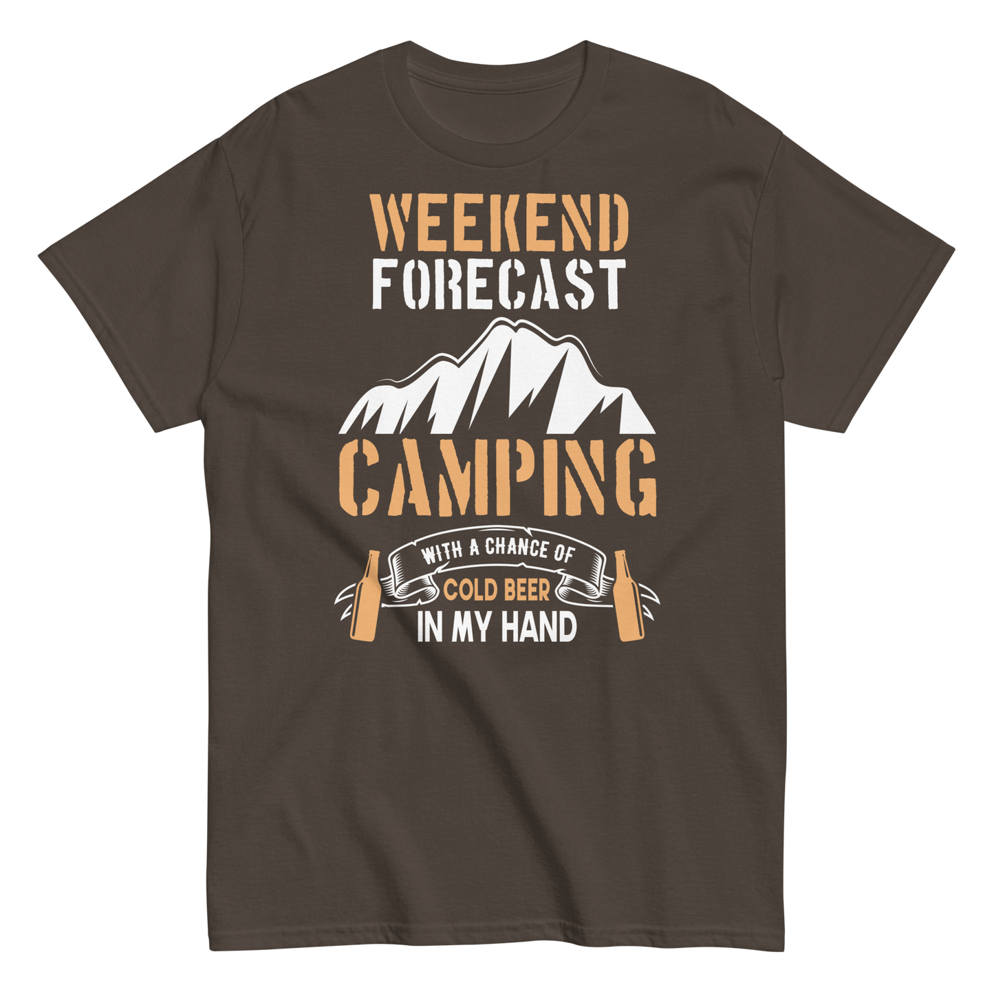 WEEKEND FORECAST unisex outdoor t-shirt