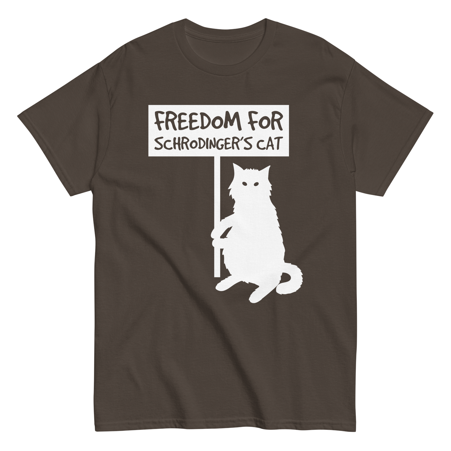 SCHRODINGER'S CAT Cat series unisex cotton t-shirt