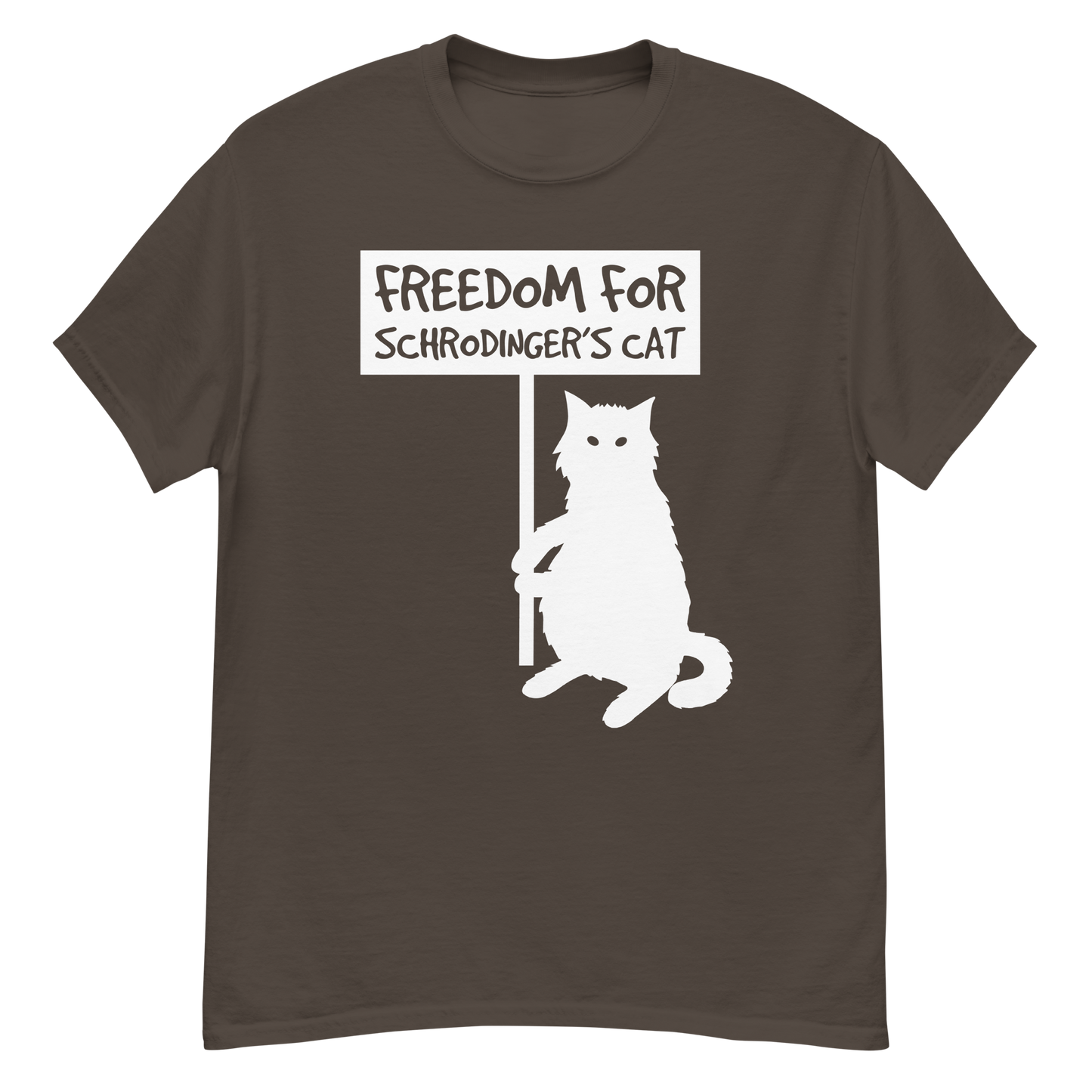 SCHRODINGER'S CAT Cat series unisex cotton t-shirt