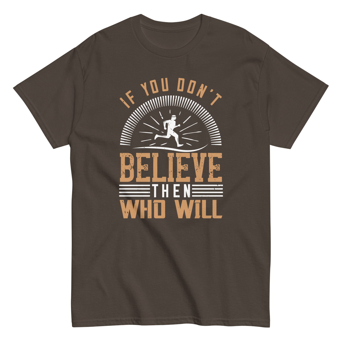 BELIEVE IT unisex running t-shirt