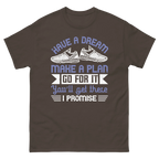 DREAM PLAN ACTION unisex t-shirt - Printoo Shop - - running, t-shirt, unisex, Unisex Classic Tee | Gildan 5000