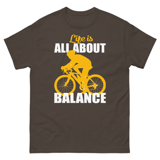 BALANCED LIFE unisex cycling t-shirt