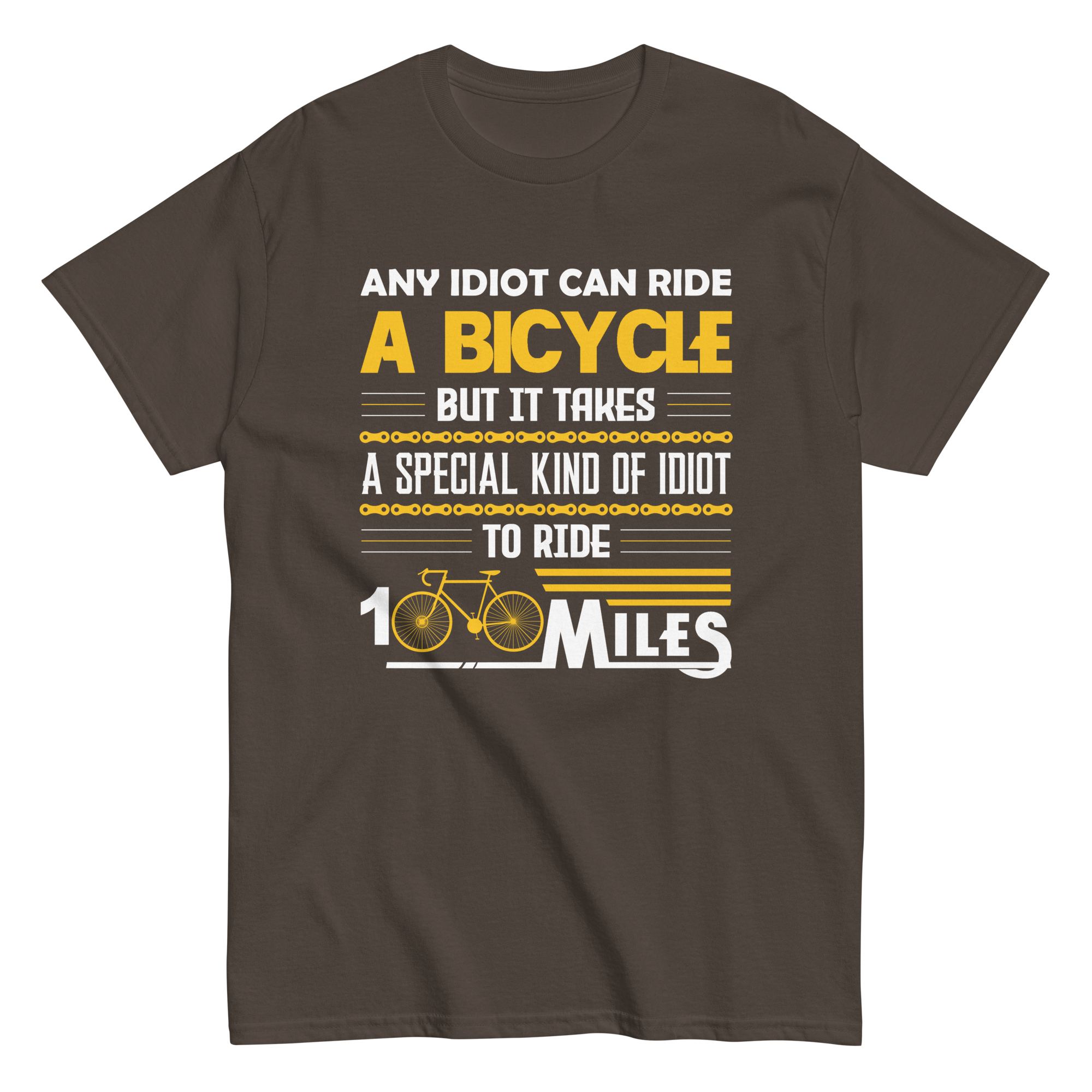 100 MILES unisex t-shirt