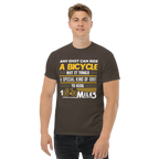 100 MILES unisex t-shirt - Printoo Shop - - bicycle, t-shirt, unisex, Unisex Classic Tee | Gildan 5000