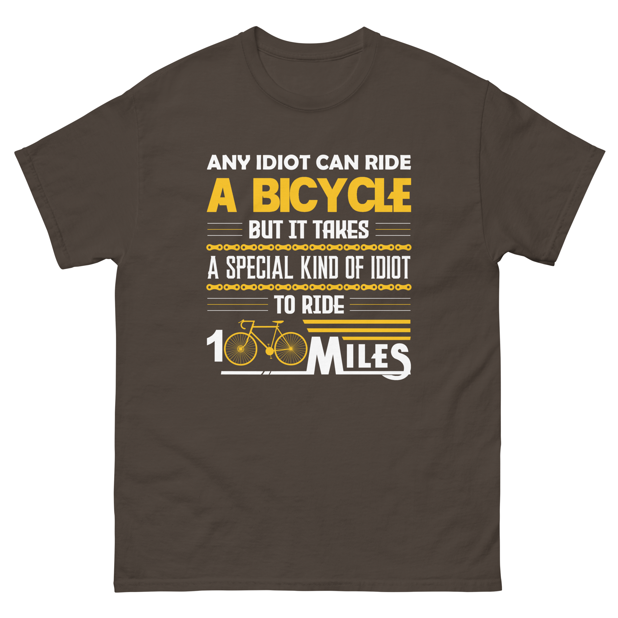 100 MILES unisex t-shirt