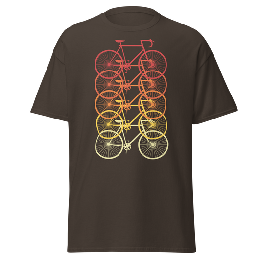 CYCLING IS COLORFUL unisex t-shirt