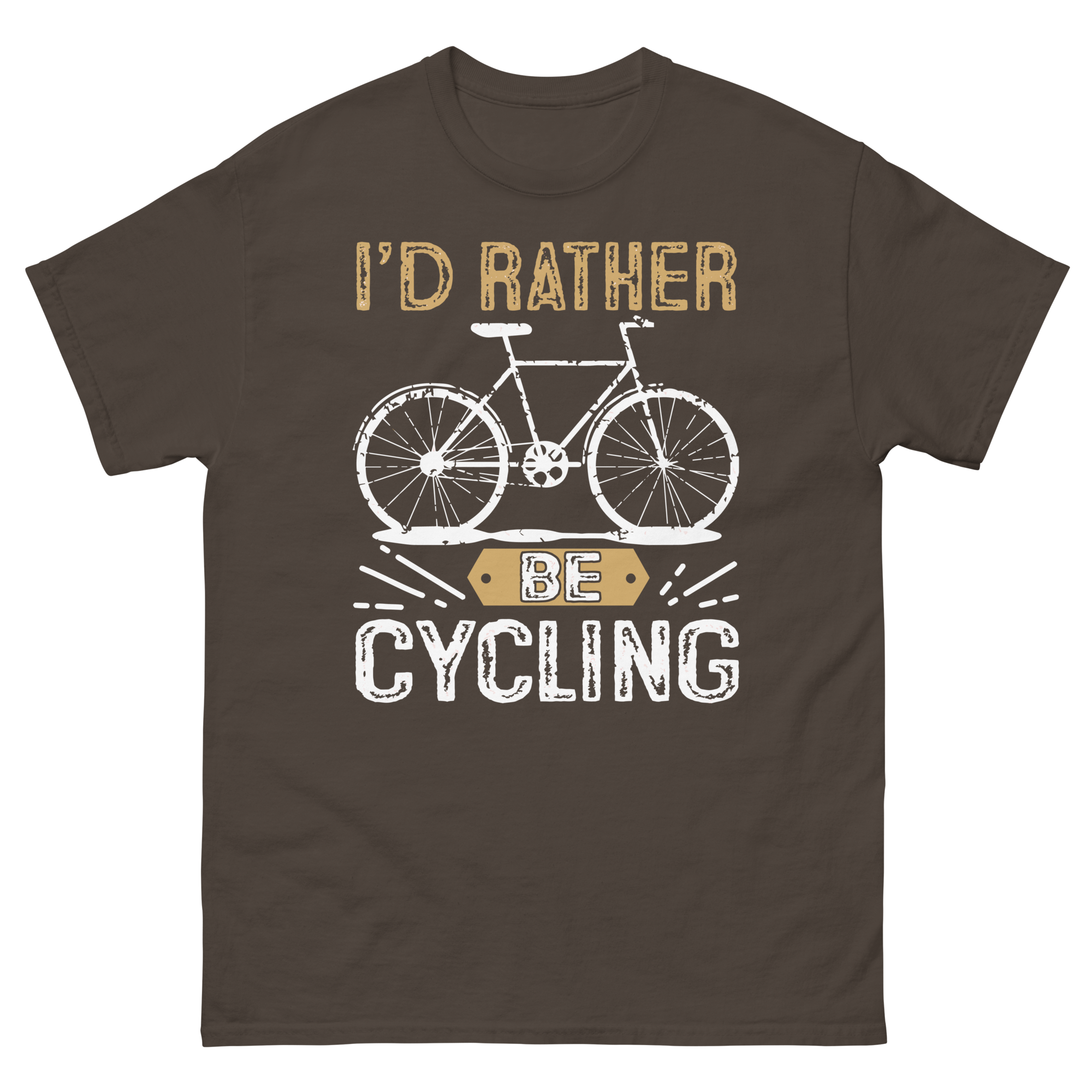 Ich würde lieber Rad fahren Unisex T-Shirt