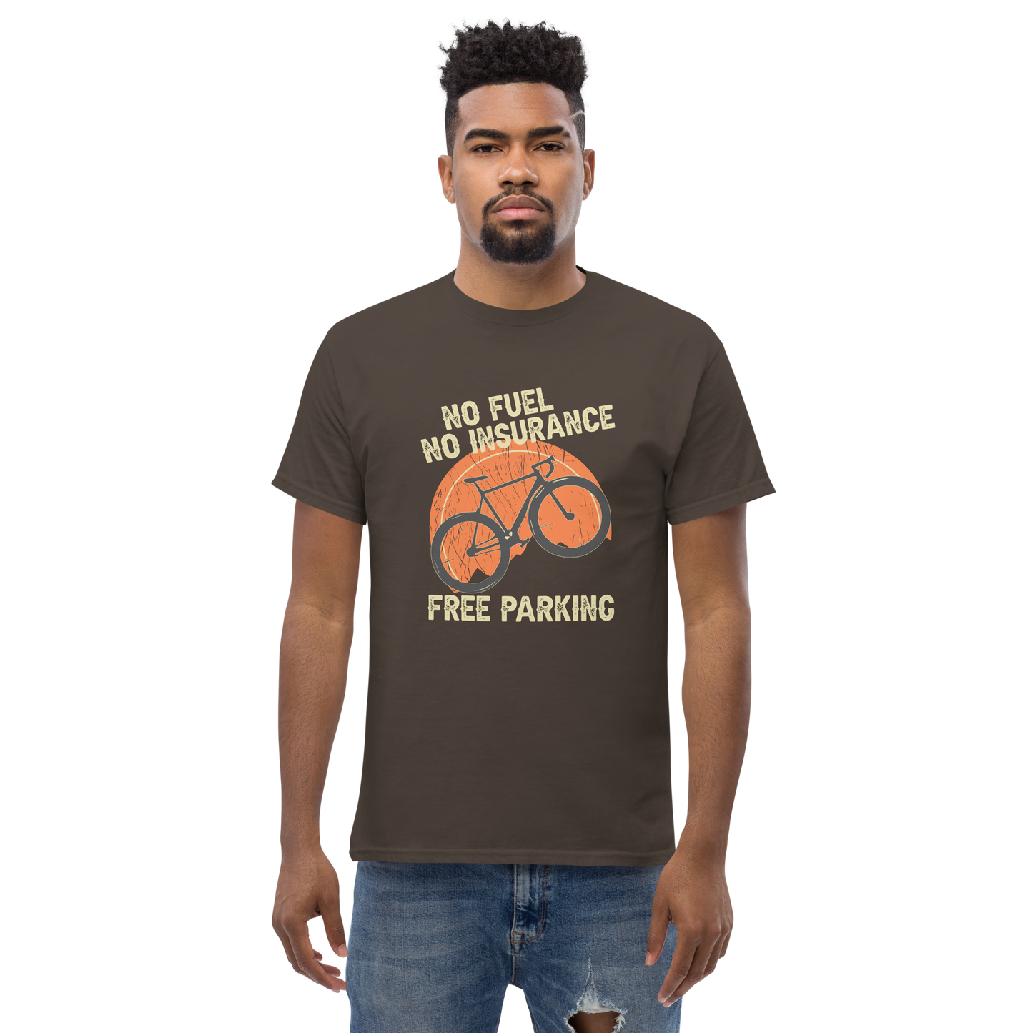 NO FUEL - NO INSURANCE - FREE PARKING unisex t-shirt