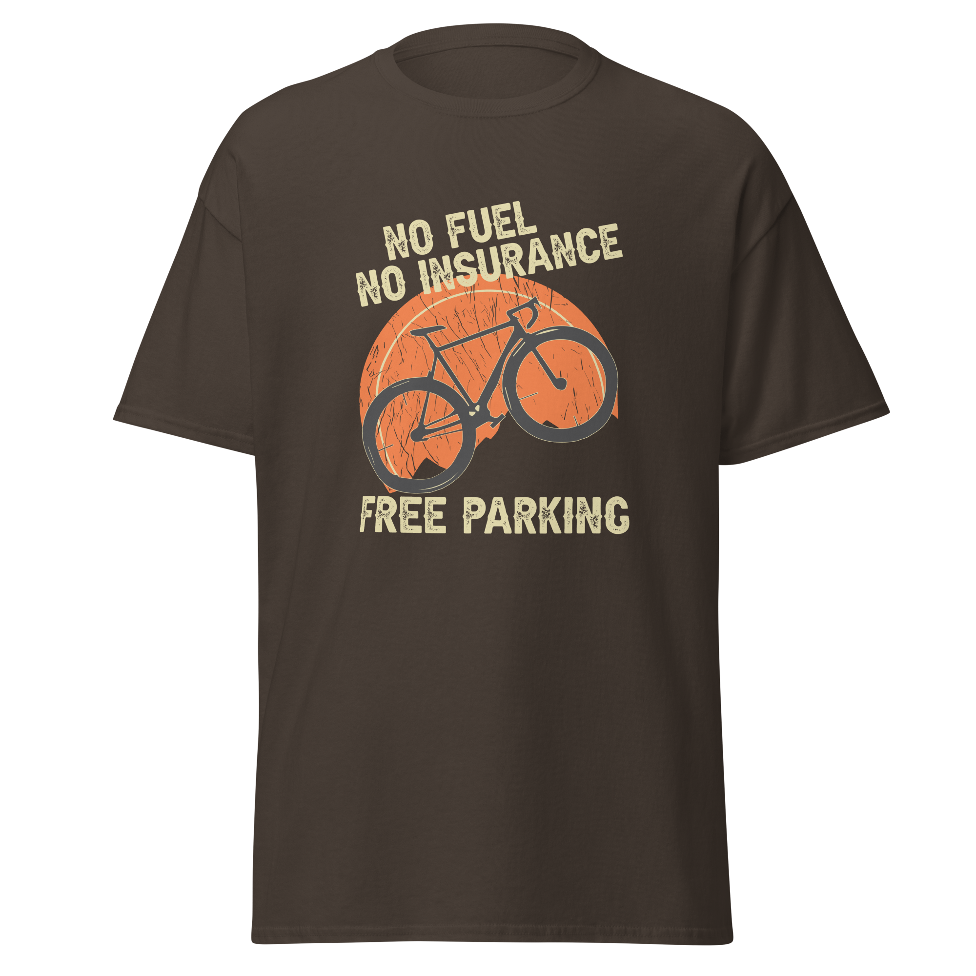 KEIN KRAFTSTOFF - KEINE VERSICHERUNG - KOSTENLOSES PARKEN Unisex T-Shirt