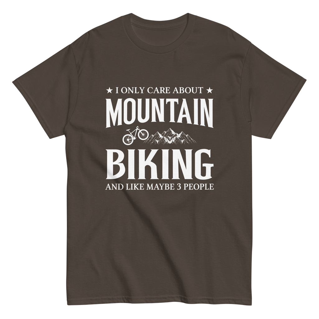 I ONLY CARE ABOUT MTB unisex t-shirt