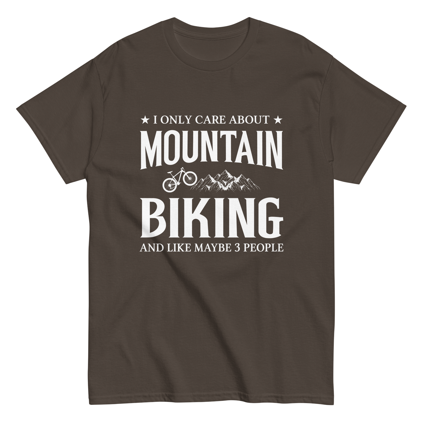 I ONLY CARE ABOUT MTB unisex t-shirt