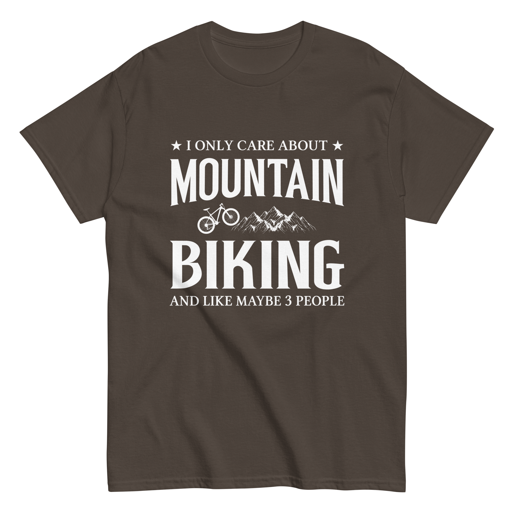 I ONLY CARE ABOUT MTB unisex t-shirt