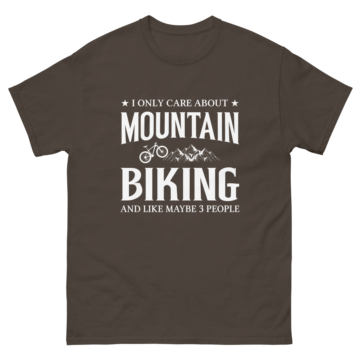 I ONLY CARE ABOUT MTB unisex t-shirt