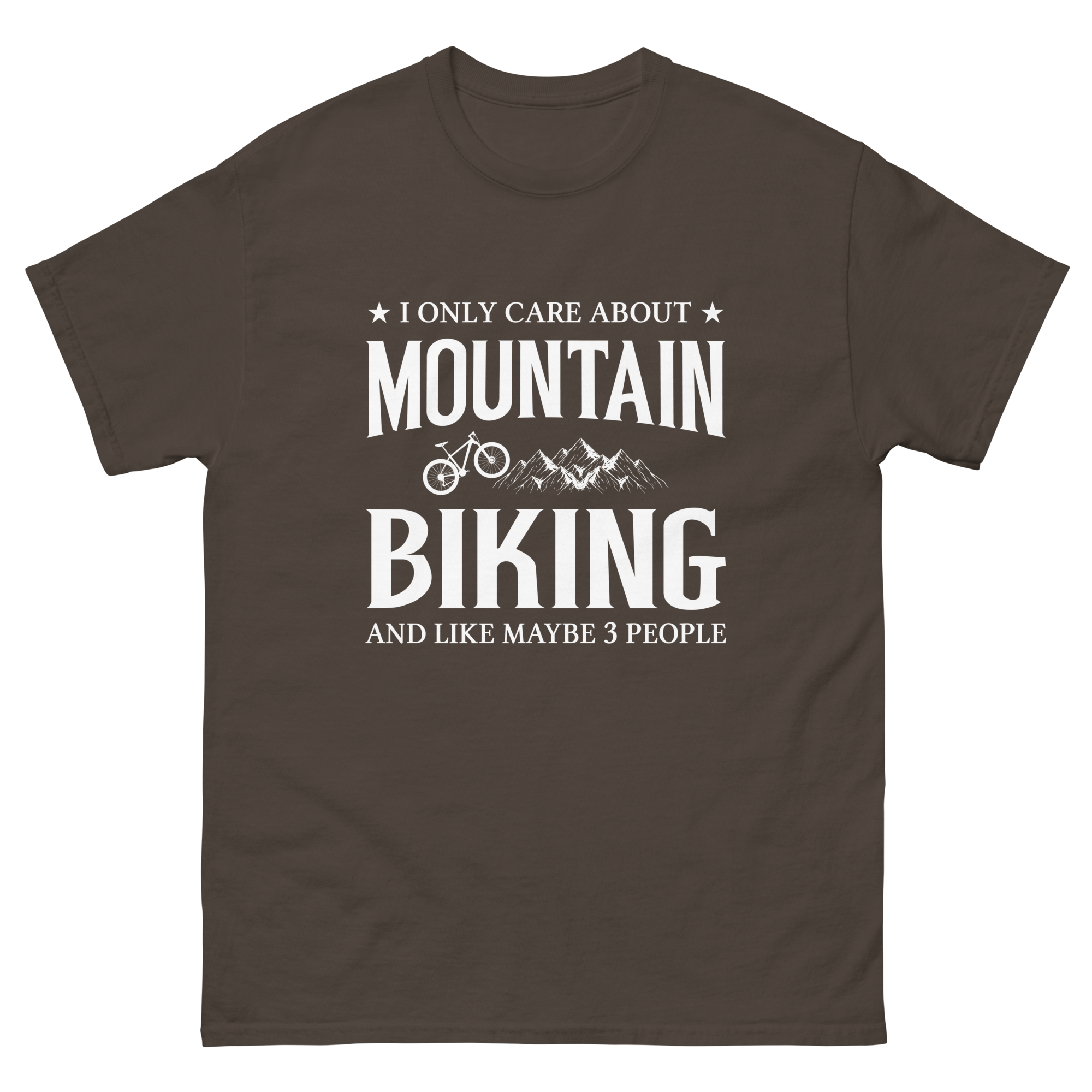 I ONLY CARE ABOUT MTB unisex t-shirt