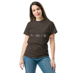 BICYCLE FUN unisex t-shirt - Printoo Shop - - bicycle, t-shirt, unisex, Unisex Classic Tee | Gildan 5000