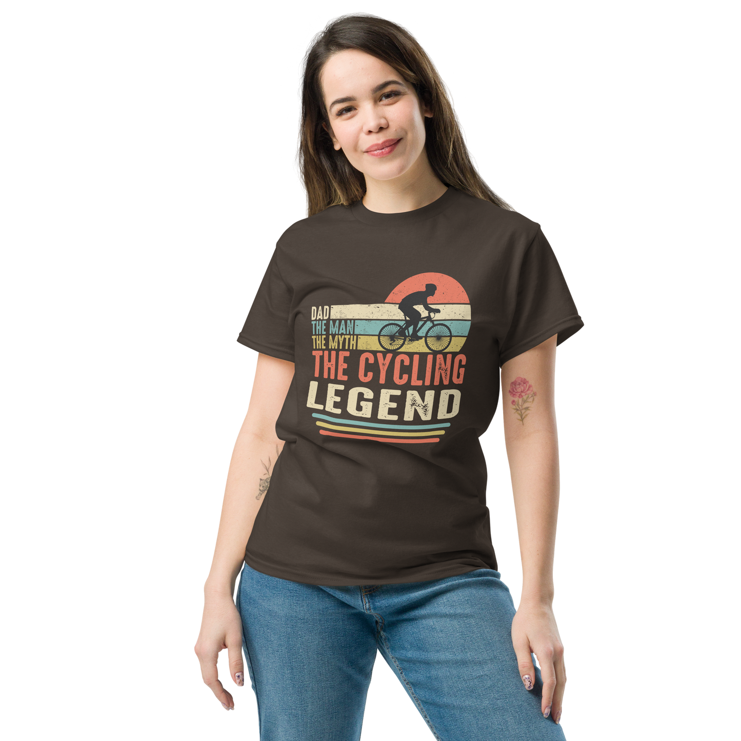 THE CYCLING LEGEND unisex t-shirt