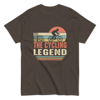 THE CYCLING LEGEND unisex t-shirt - Printoo Shop - - bicycle, t-shirt, unisex, Unisex Classic Tee | Gildan 5000