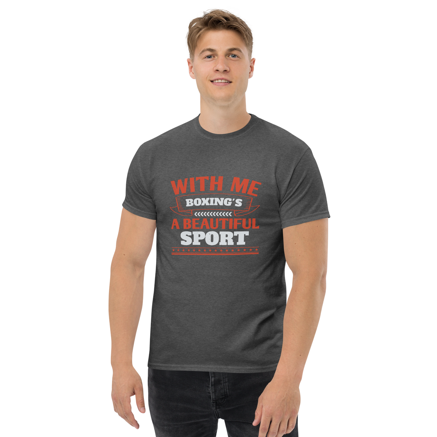 BOXING IS BEAUTIFUL unisex boxing t-shirt