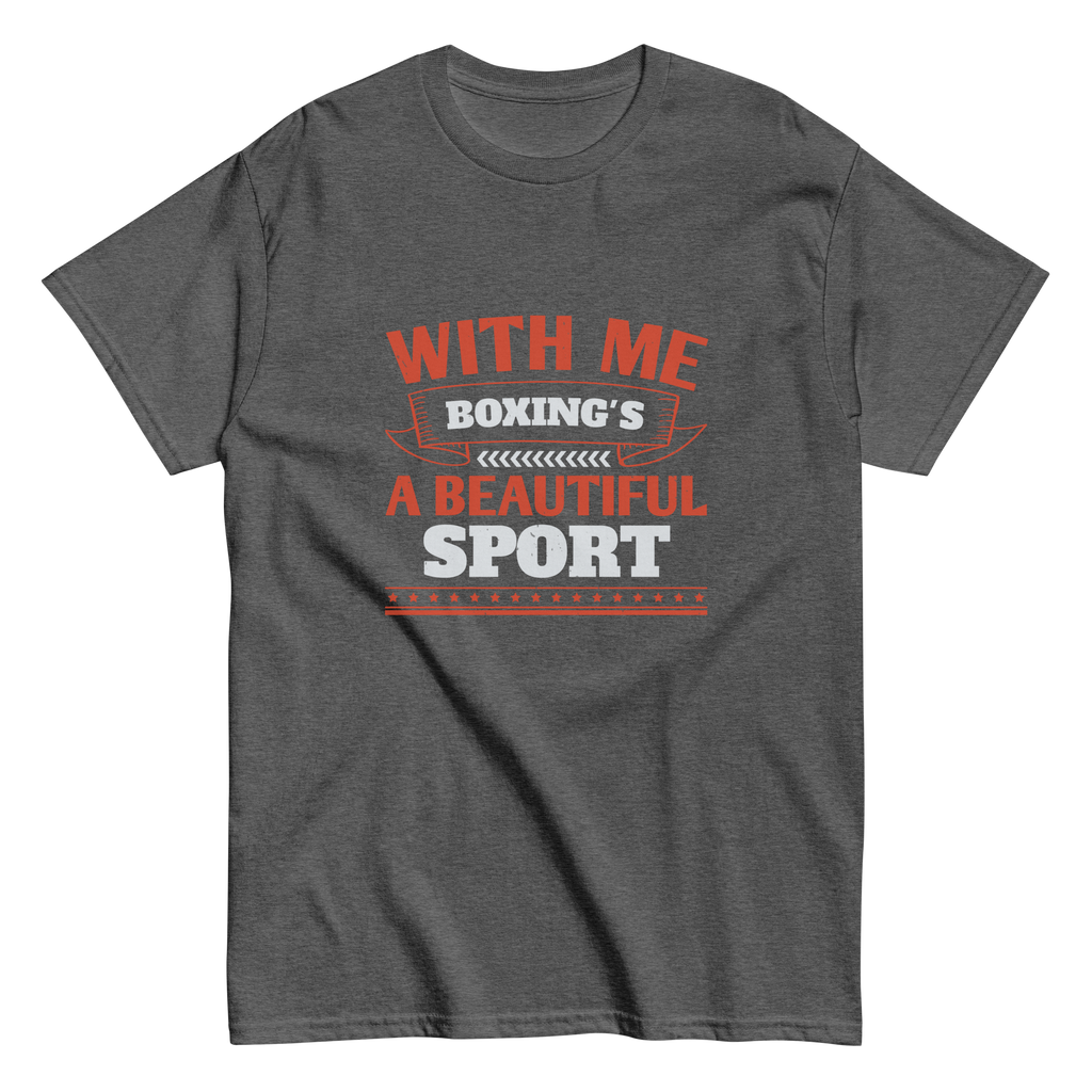 BOXING IS BEAUTIFUL unisex boxing t-shirt