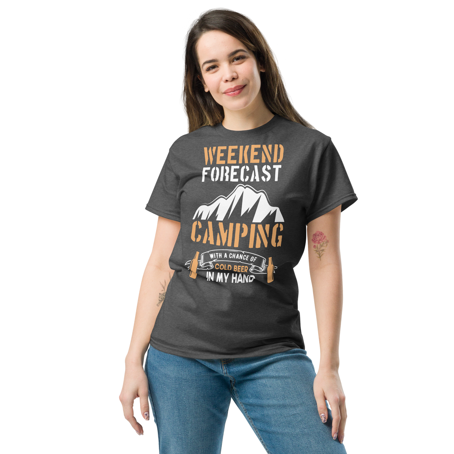 WEEKEND FORECAST unisex outdoor t-shirt