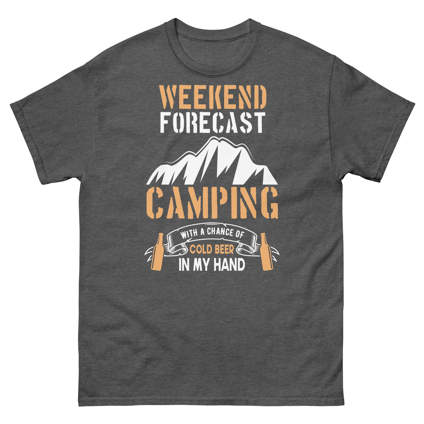 WEEKEND FORECAST unisex outdoor t-shirt