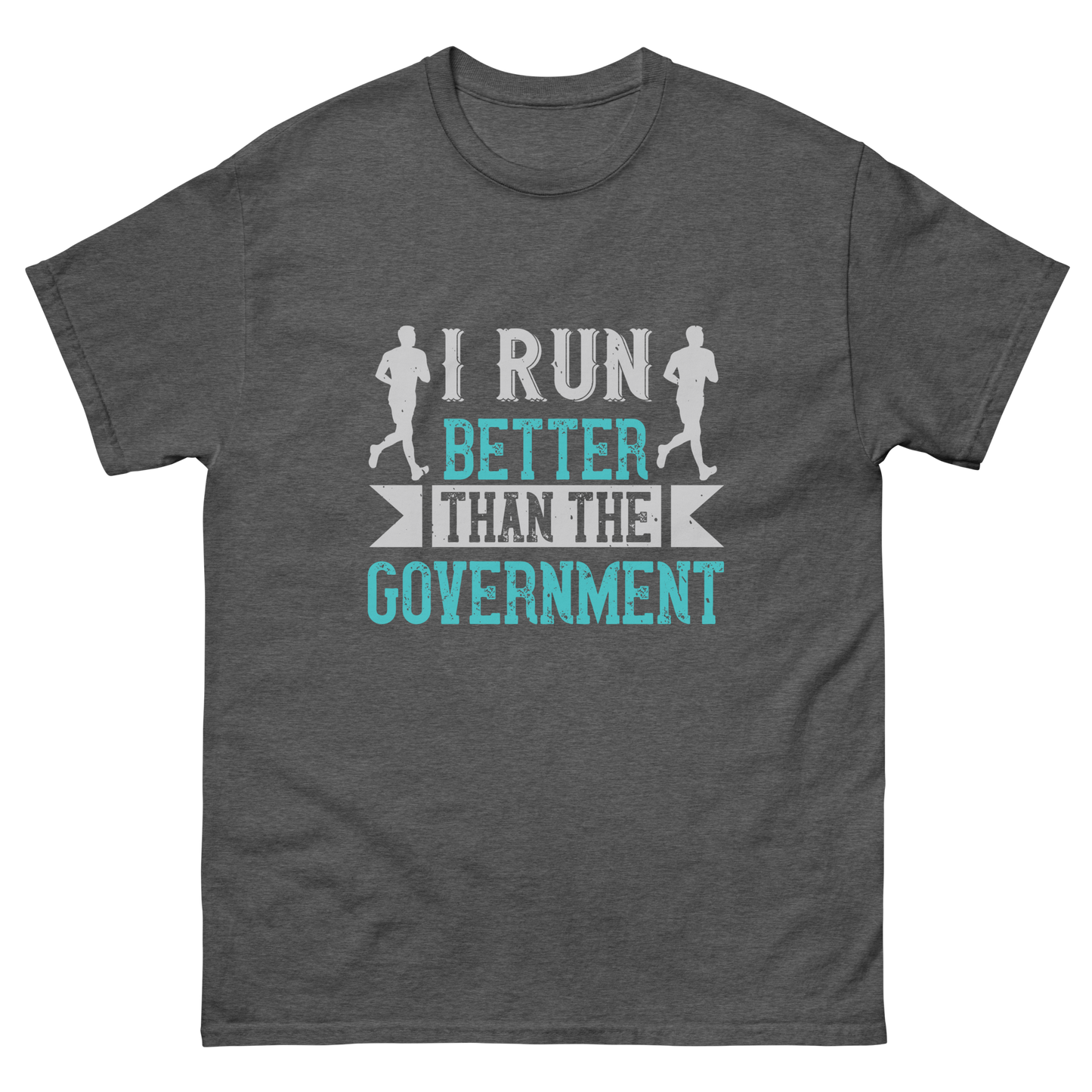 I RUN BETTER unisex running t-shirt