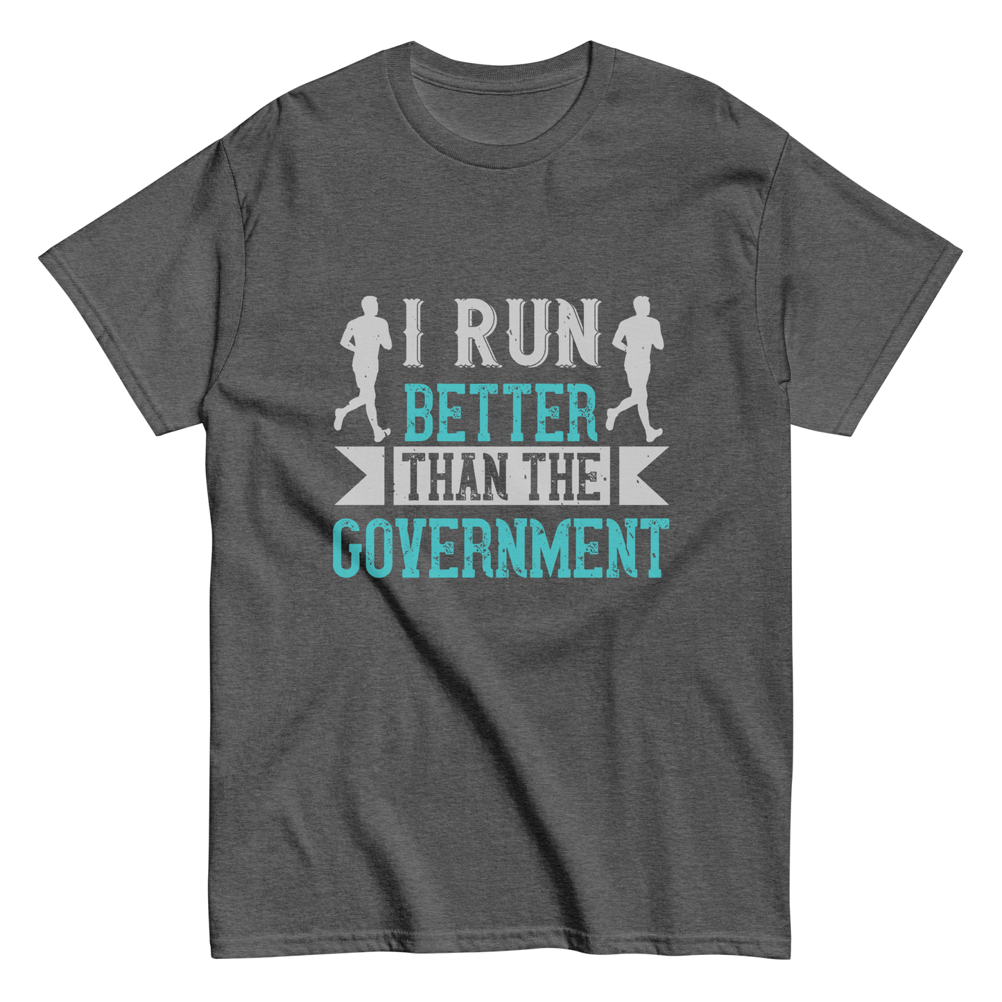 I RUN BETTER unisex running t-shirt