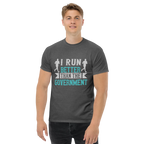 I RUN BETTER unisex t-shirt - Printoo Shop - - running, t-shirt, unisex, Unisex Classic Tee | Gildan 5000