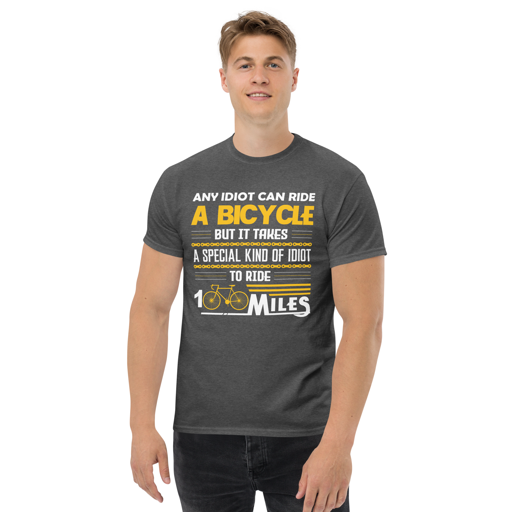 100 MILES unisex t-shirt