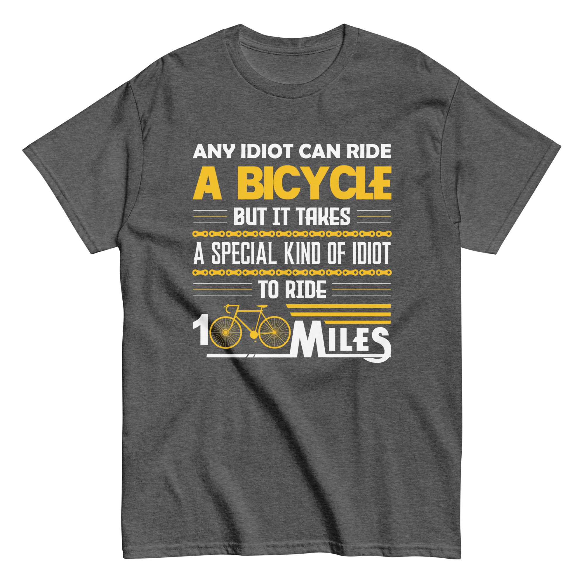 100 MILES unisex t-shirt