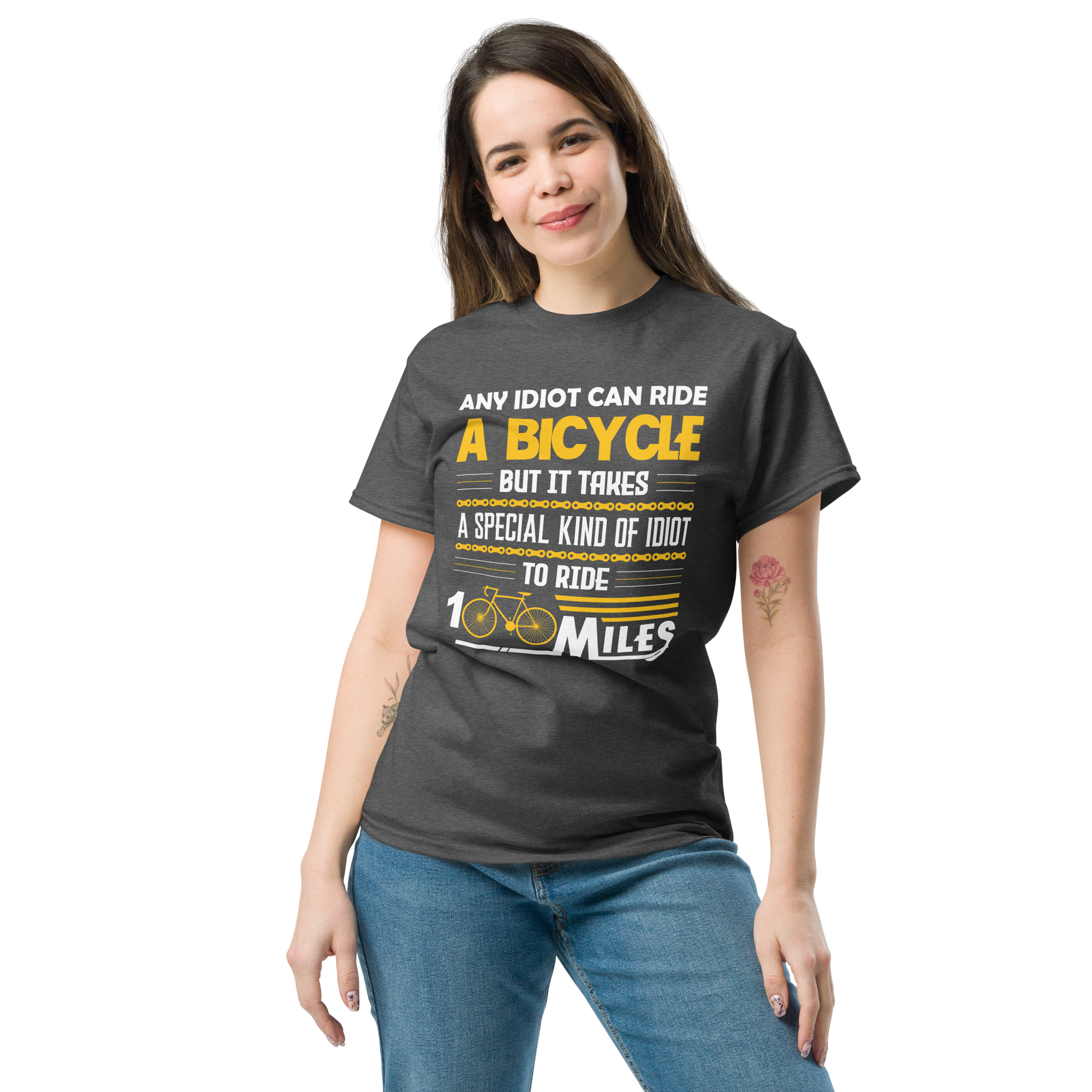 100 MILES unisex t-shirt
