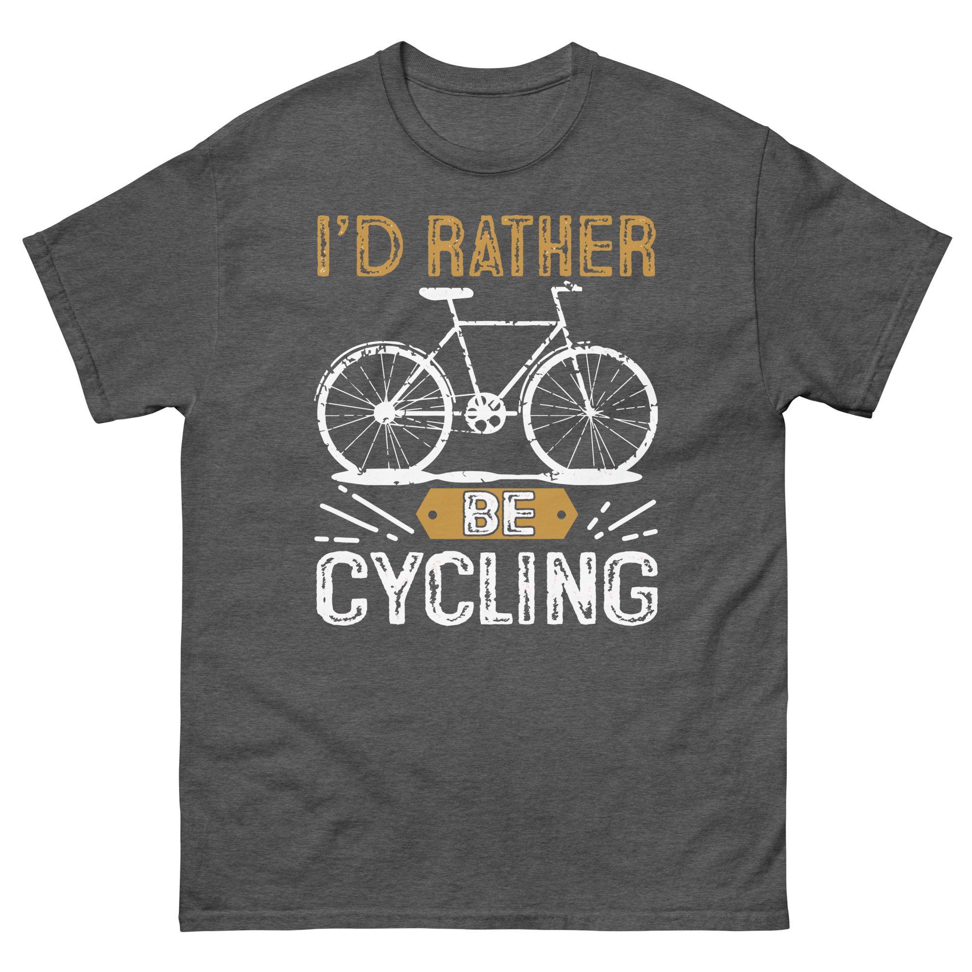 Ich würde lieber Rad fahren Unisex T-Shirt