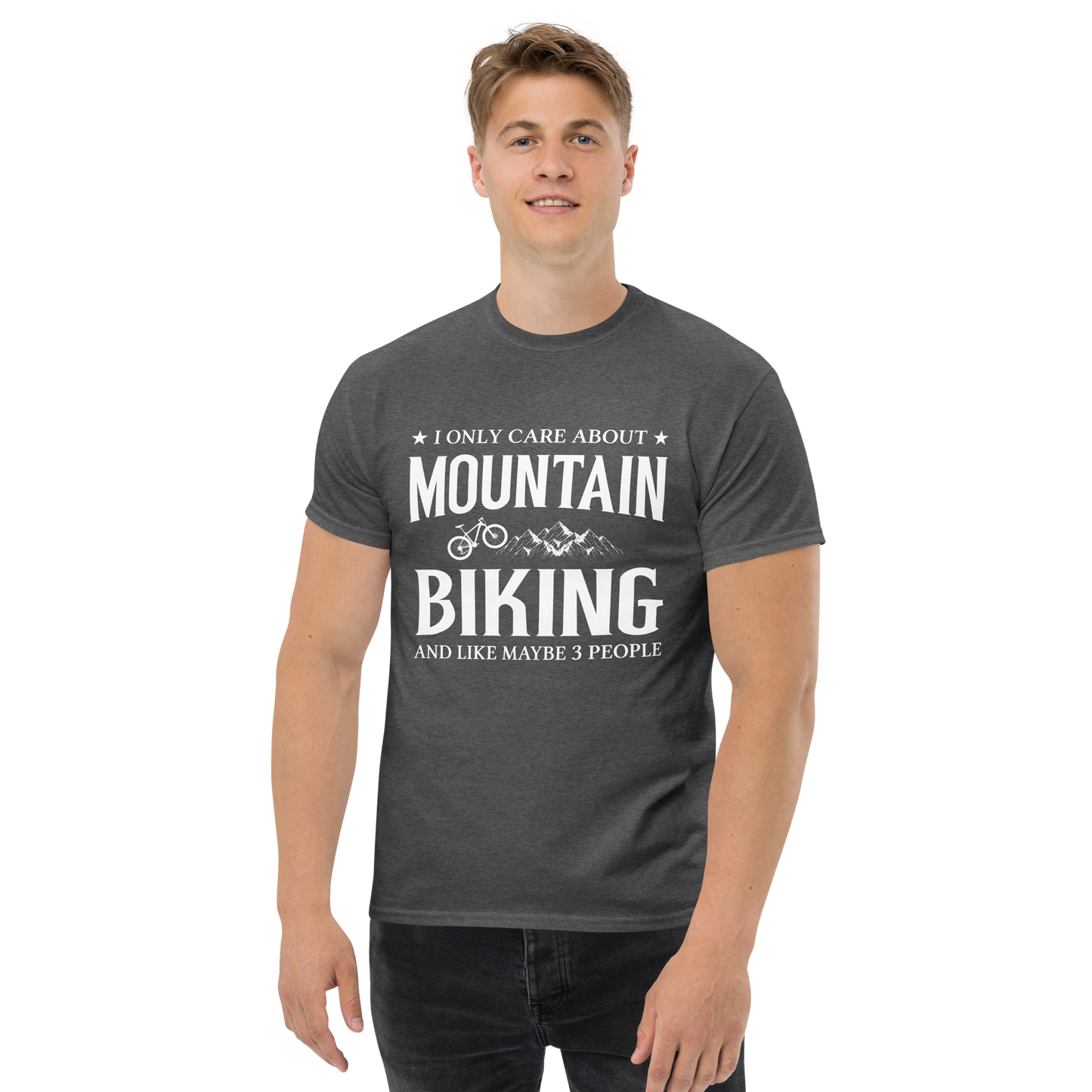 I ONLY CARE ABOUT MTB unisex t-shirt