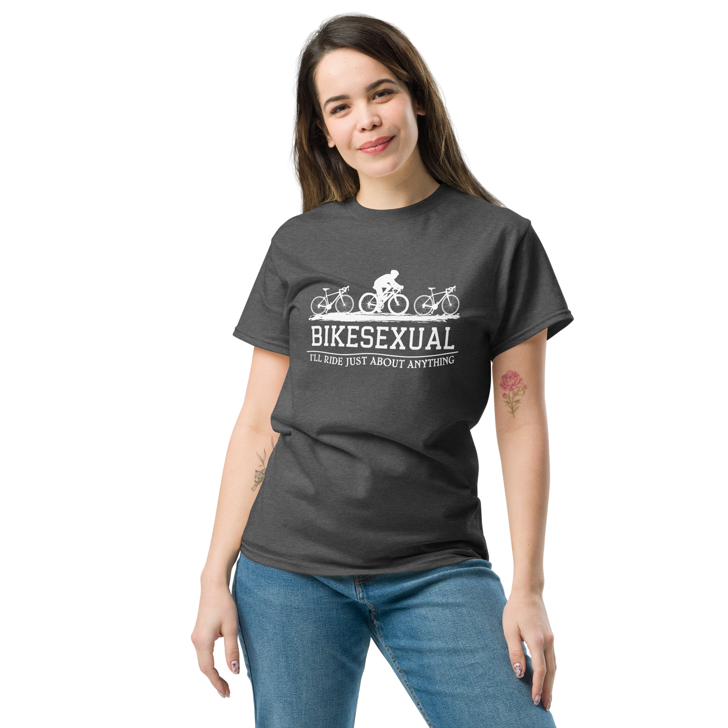 BIKESEXUAL unisex t-shirt