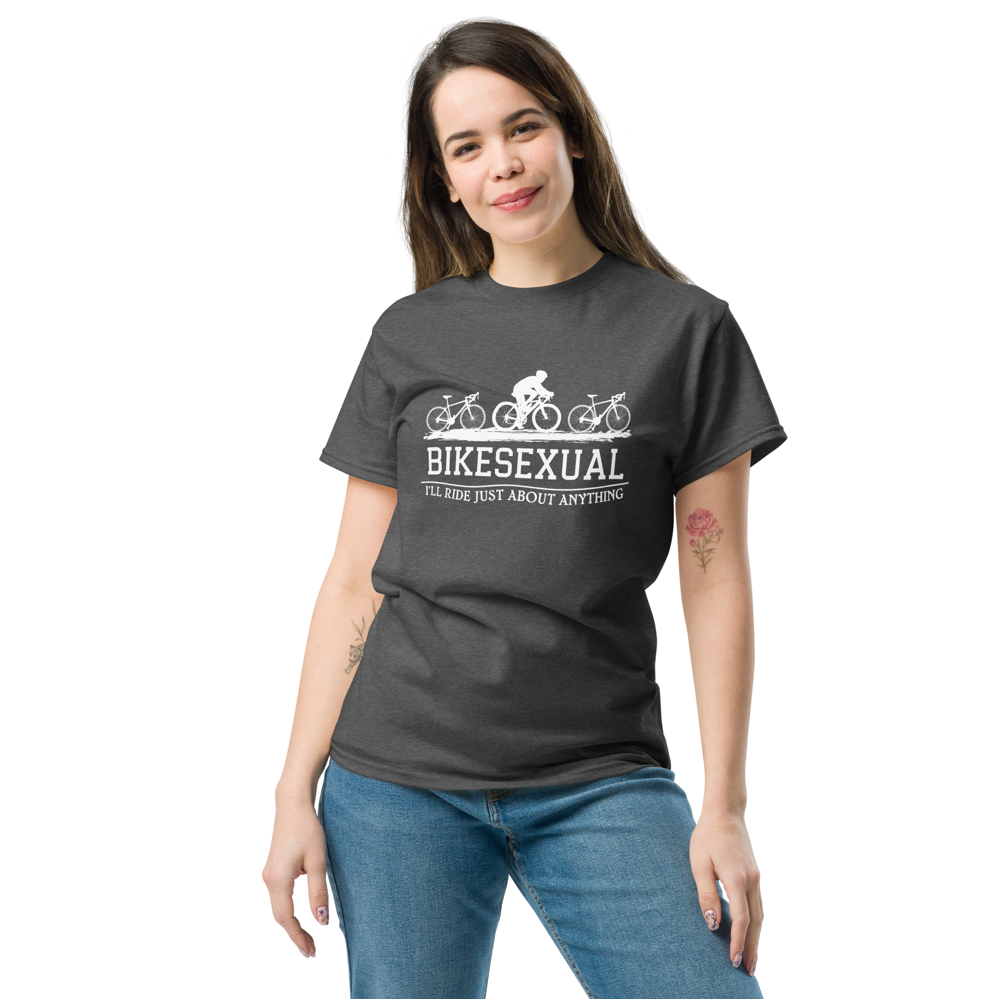 BIKESEXUAL unisex t-shirt