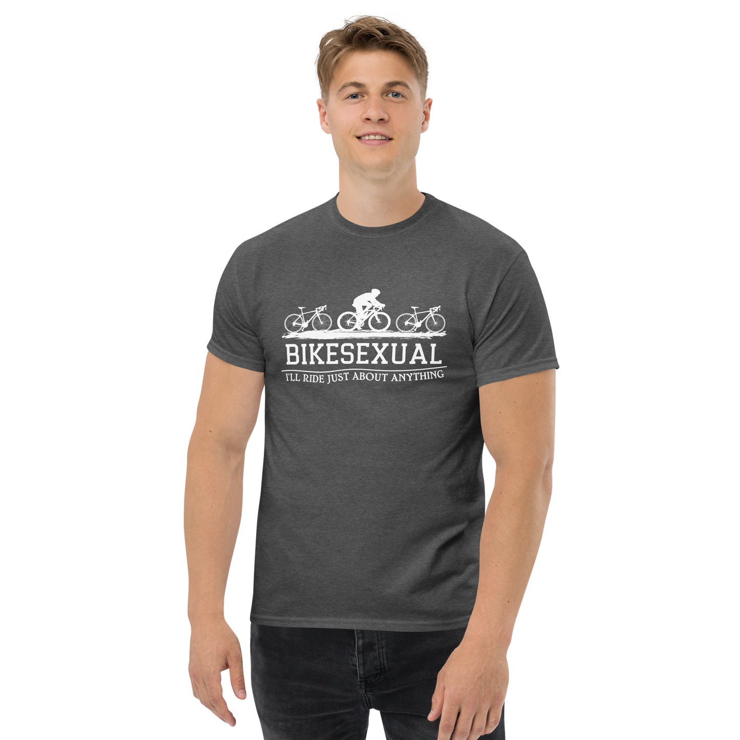 BIKESEXUAL unisex t-shirt