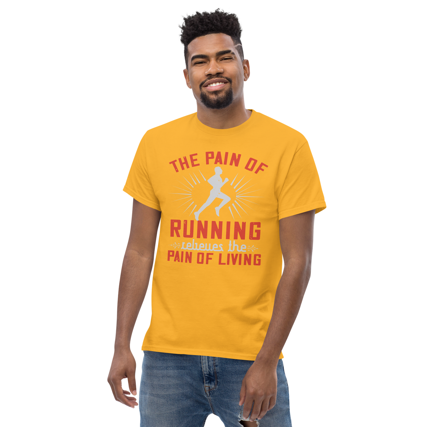 RUN & LIVE unisex running t-shirt