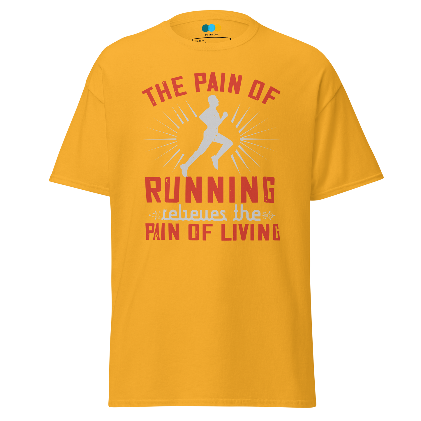 RUN & LIVE unisex running t-shirt