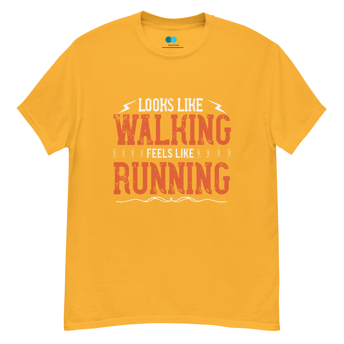 WALK-RUN FUSION unisex running t-shirt