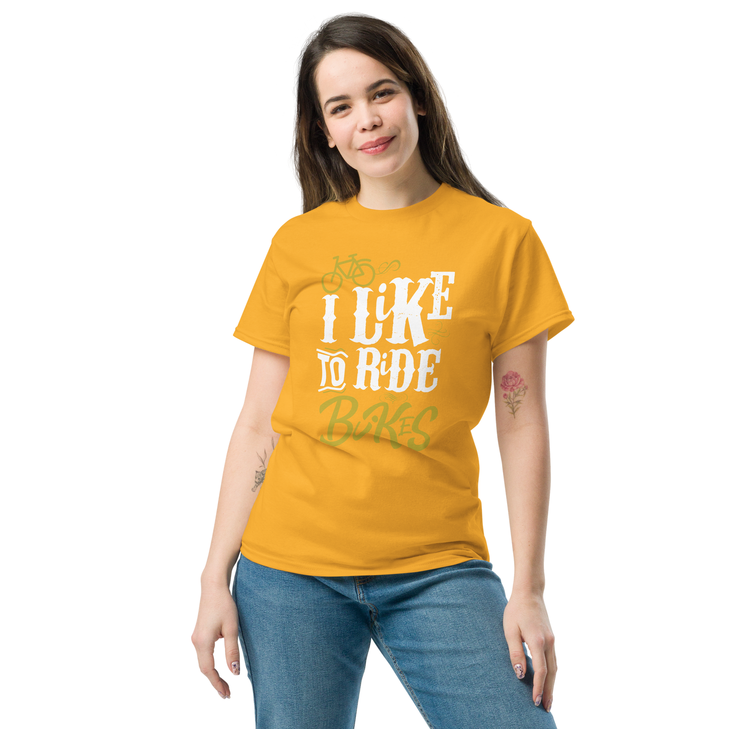 LIKE TO RIDE unisex cycling t-shirt