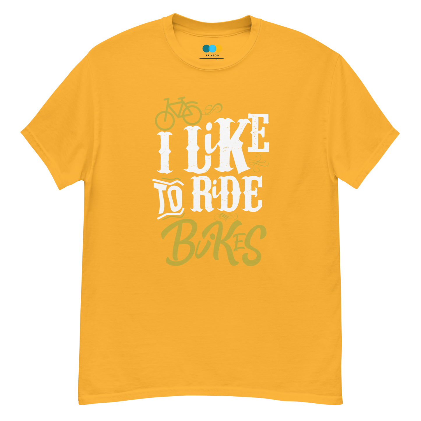 LIKE TO RIDE unisex cycling t-shirt