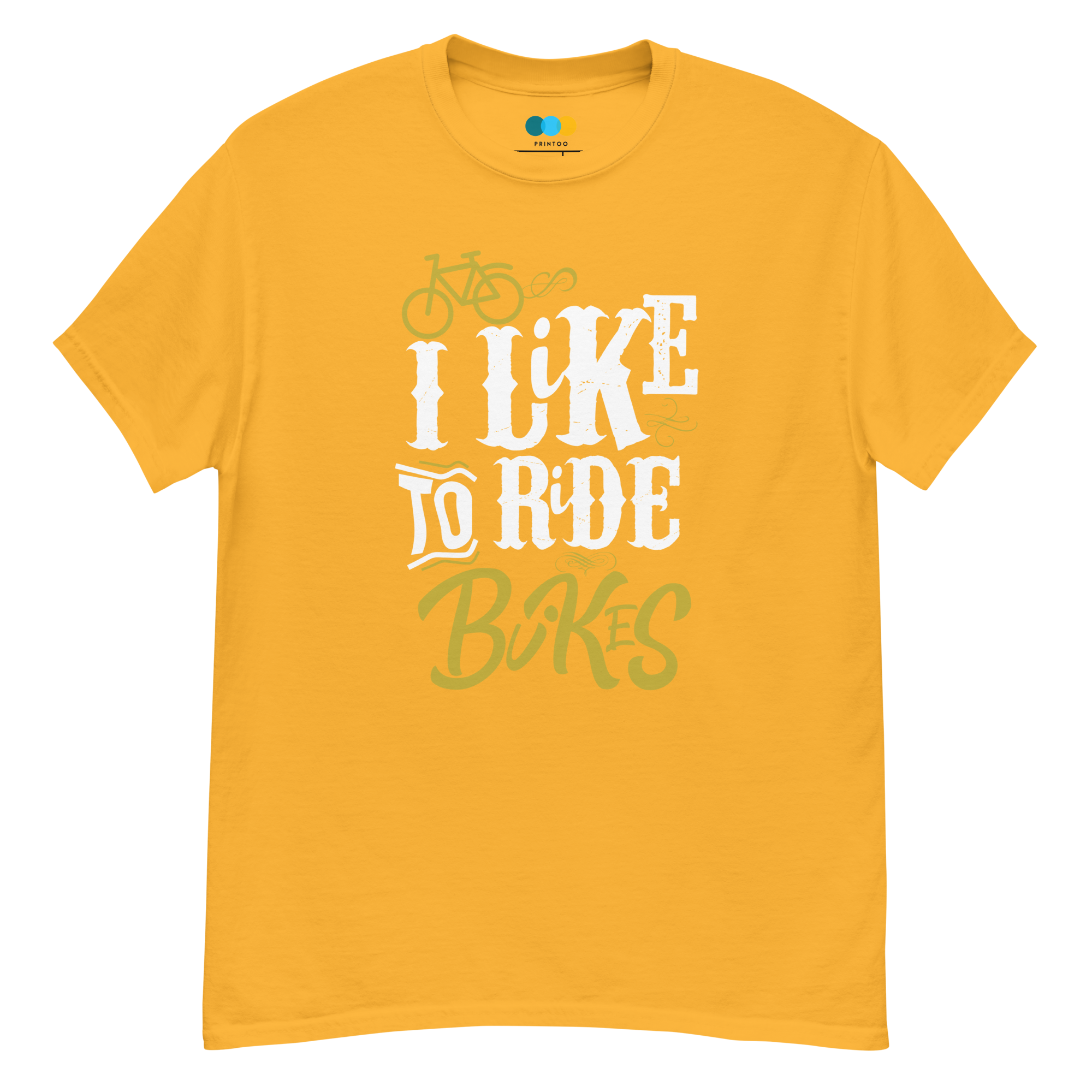 Unisex-T-Shirt „LIKE TO RIDE“